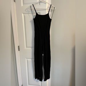 Black Jumpsuit with key hole back
